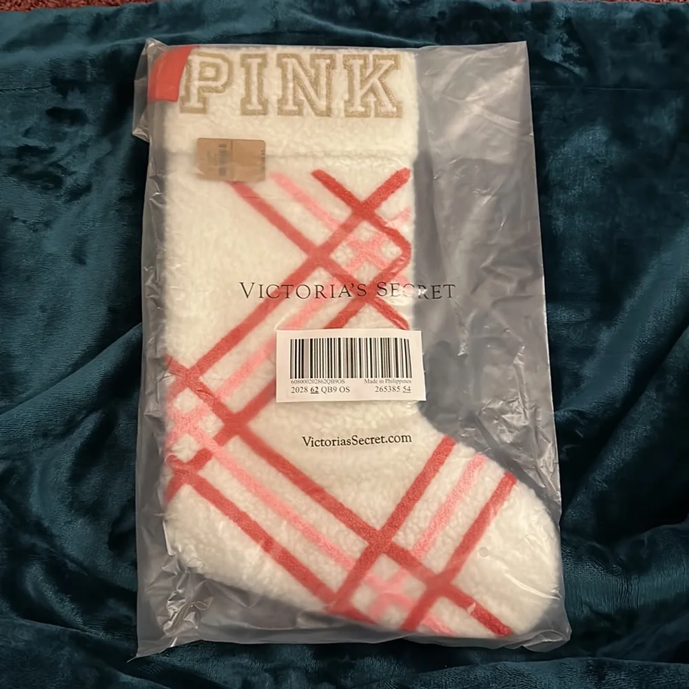 PINK Holiday Stocking